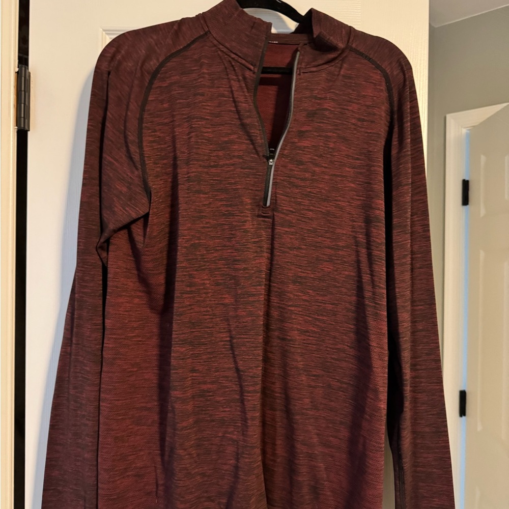 Three long sleeve 1/4 zip lulu men’s pullovers